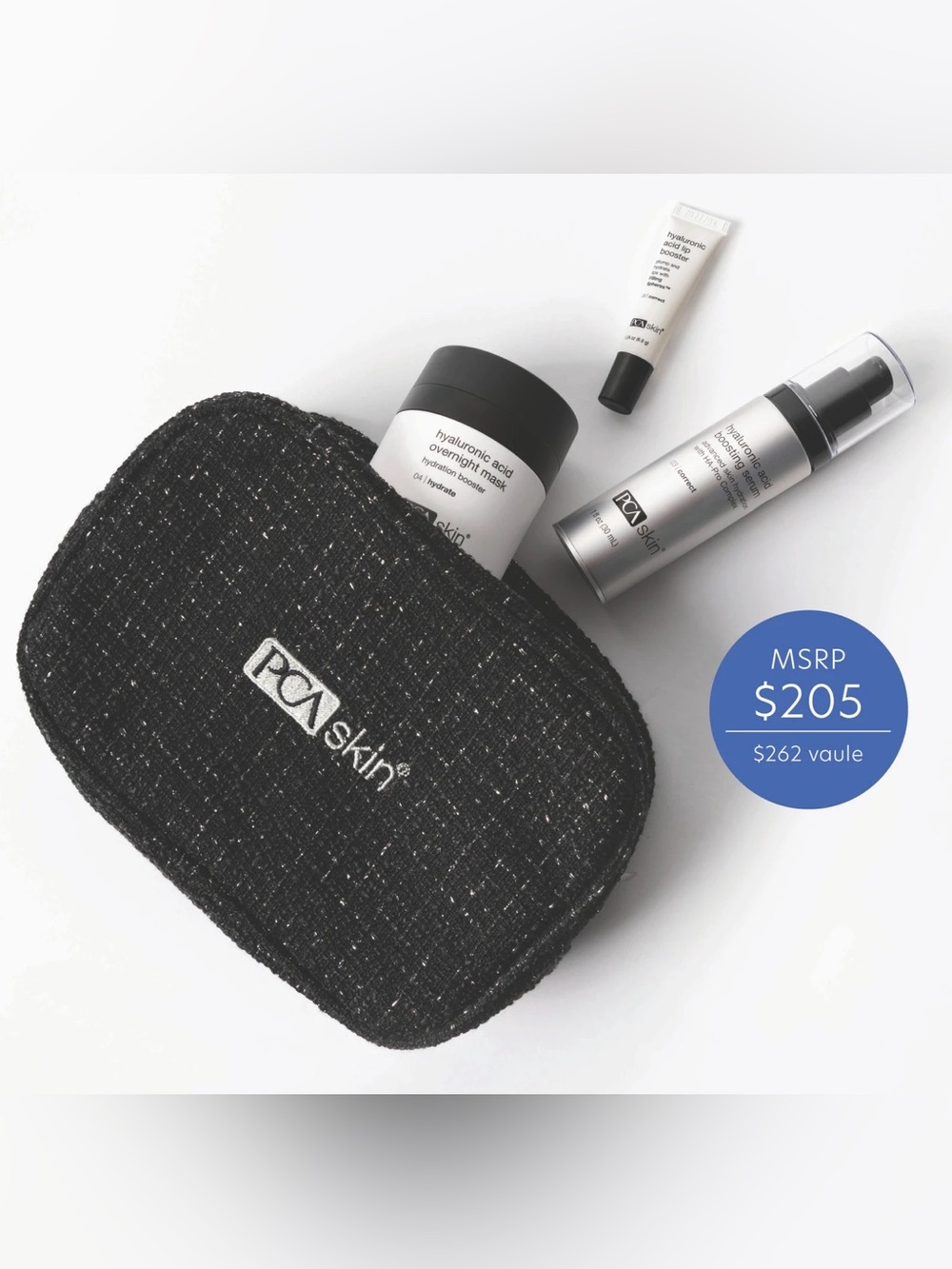 PCA Skin Hydration Trio with Black Travel Case
